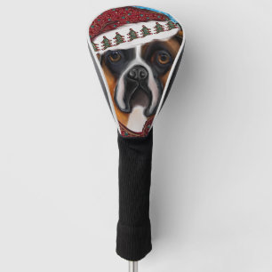 Boxer Dog Golf Head Cover
