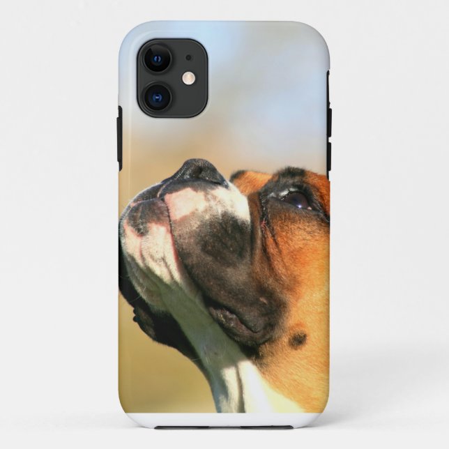 Boxer dog iPhone 5 Barely There Universal Case (Back)