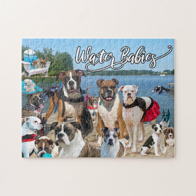 Boxer Dog Jigsaw Puzzle (Horizontal)