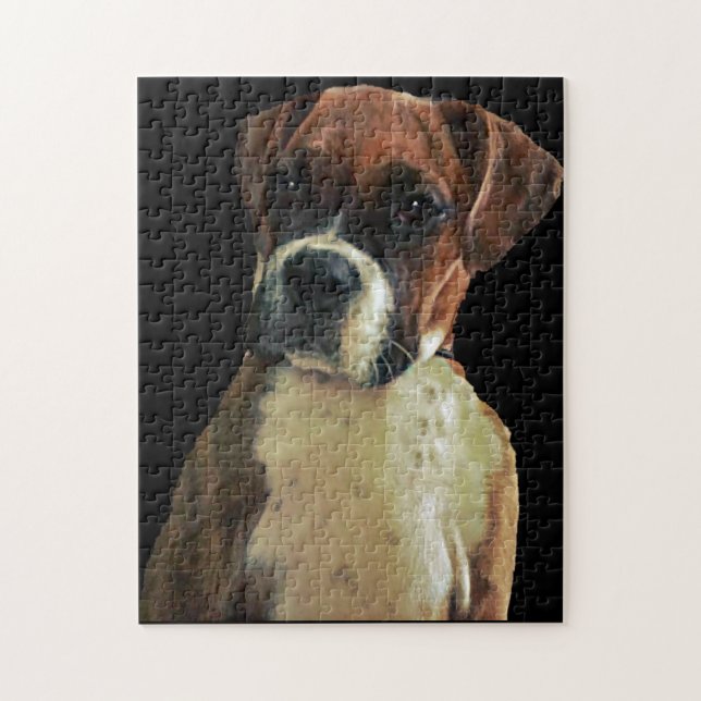 BOXER DOG jigsaw puzzle (Vertical)