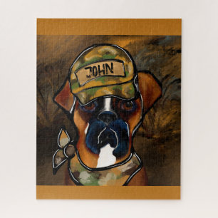 Boxer Dog Jigsaw Puzzle