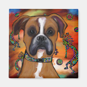 BOXER DOG MAGNET