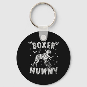 Boxer Dog Mama - Halloween Key Ring