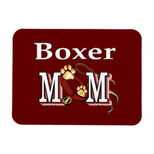 Boxer Dog MOM Magnet