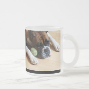Boxer dog mug