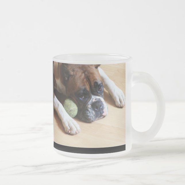 Boxer dog mug (Right)