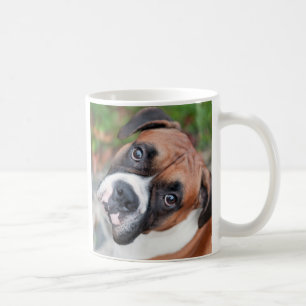 Boxer dog mug