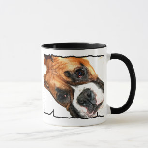 Boxer dog mug