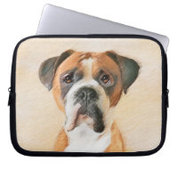 Boxer Dog Painting Uncropped Original Animal Art