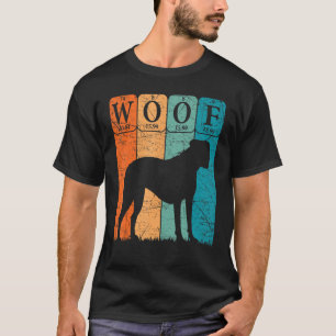 Boxer Dog Periodic Table Elements Dog Lover Woof T-Shirt