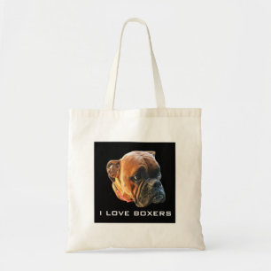 Boxer Dog Pet Custom Photo Tote Bag