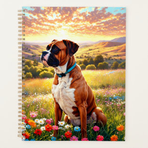 Boxer dog planner