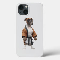 Boxer Dog Play Karate, Karate Champion Boxer Dog