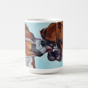 Boxer Dog Portrait Mug