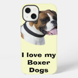 Boxer dog portrait photo iPhone 13 case