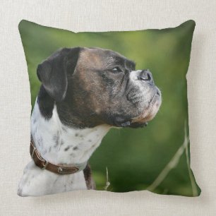 Boxer Dog Profile Cushion