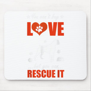 Boxer Dog Shirts - You Can't Buy Love But You Can Mouse Mat