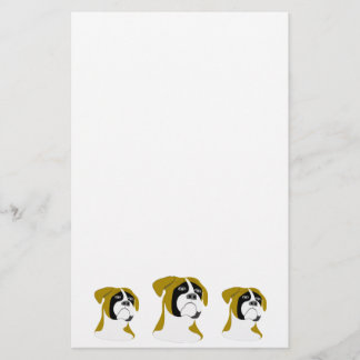 Boxer Dog Stationery