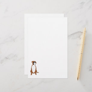 Boxer Dog Stationery