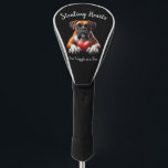 Boxer Dog Stealing Hearts One Wiggle at a Time Golf Head Cover<br><div class="desc">Celebrate your love for Boxer dogs with our 'Stealing Hearts, One Wiggle at a Time' design! Perfect for t-shirts, hoodies, and more, this playful and heartwarming design is a must-have for dog lovers who adore their wiggly-tailed companions. Ideal for gifts or everyday wear, it’s a fun way to showcase your...</div>