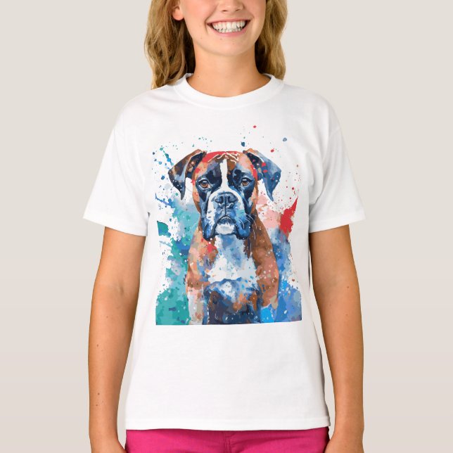 Boxer Dog T-Shirt (Front)