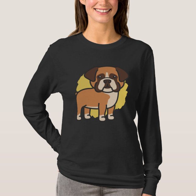 Boxer dog T-Shirt (Front)