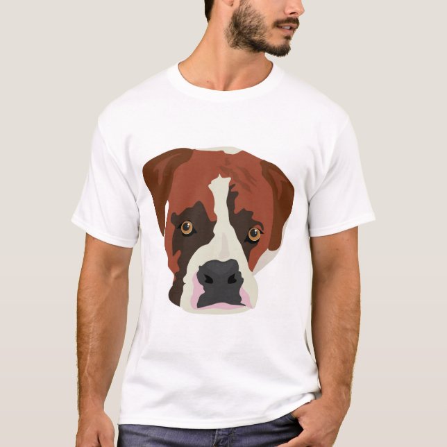 Boxer Dog T-Shirt (Front)