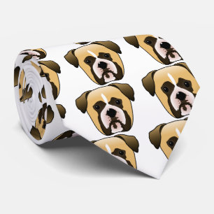 Boxer Dog Tie