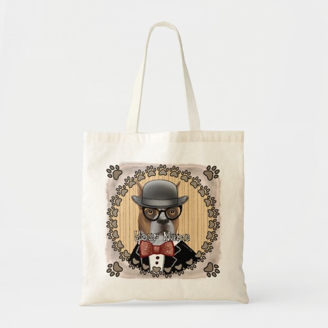 Boxer Dog  Tote Bag (Front)