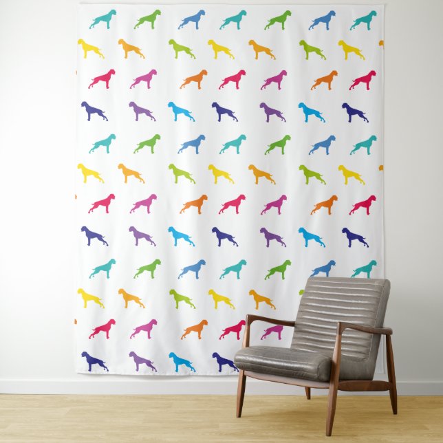 Boxer Dogs  Tapestry (In Situ)