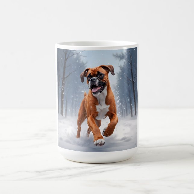 Boxer Elegant Coffee Mug (Center)