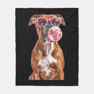 Boxer Fleece Blanket