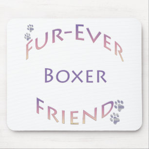 Boxer Furever Mouse Mat