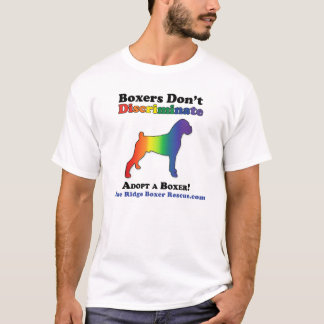 Boxer & Gay Pride T-Shirt