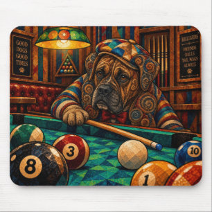 Boxer, Geometric Mosaic Mouse Mat