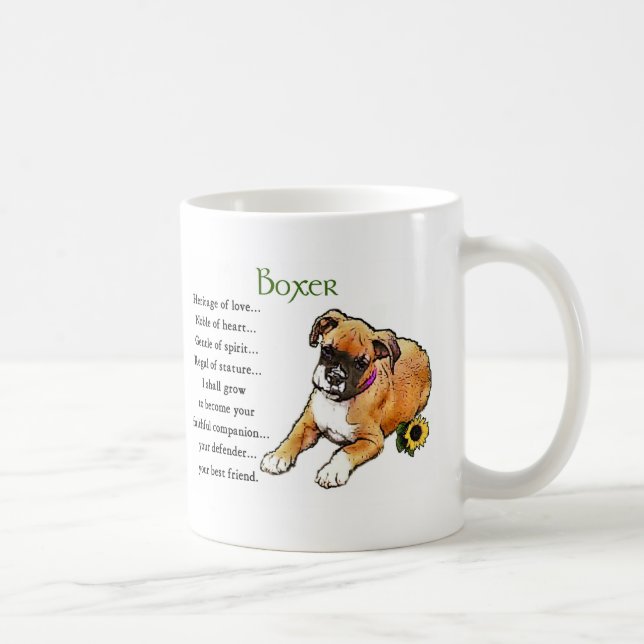 Boxer Gifts Coffee Mug (Right)