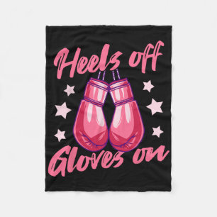 Boxer Girl Martial Arts Boxing Box Club  Fleece Blanket
