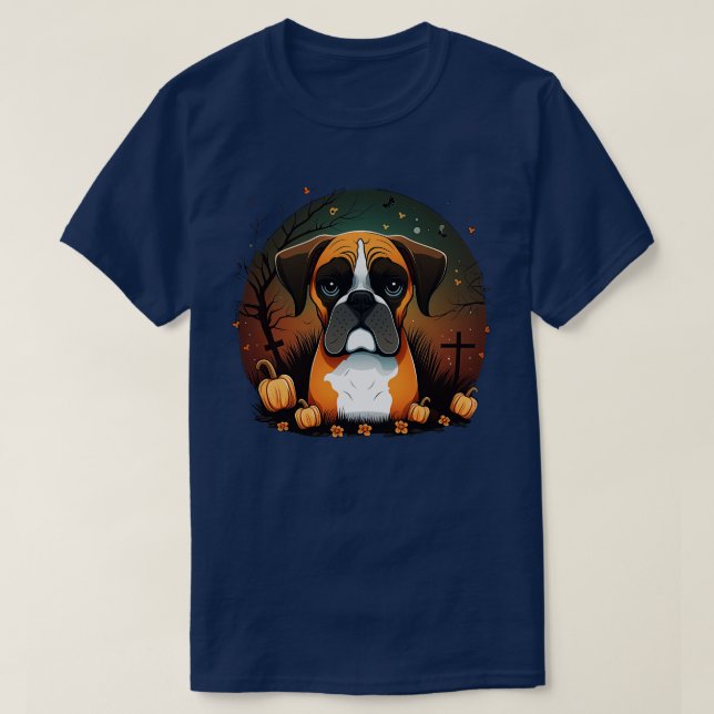 Boxer halloween 3 T-Shirt (Design Front)