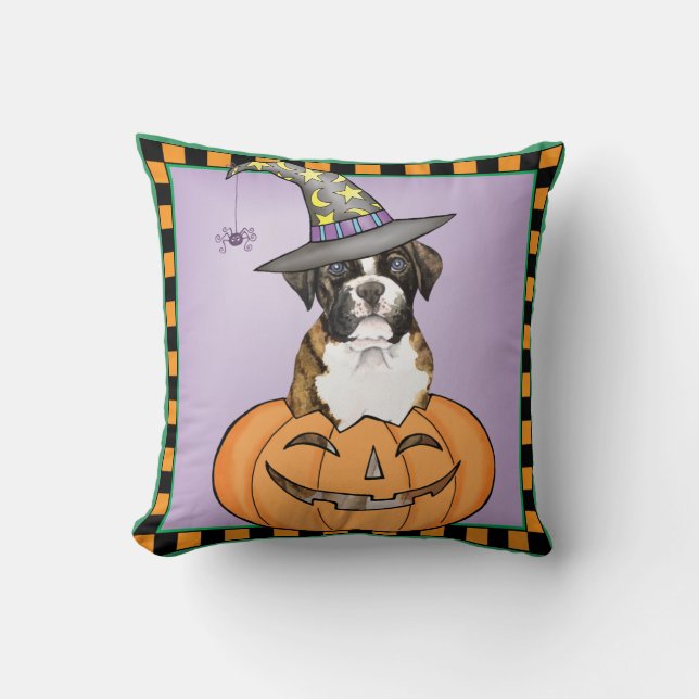 Boxer Halloween Cushion (Front)