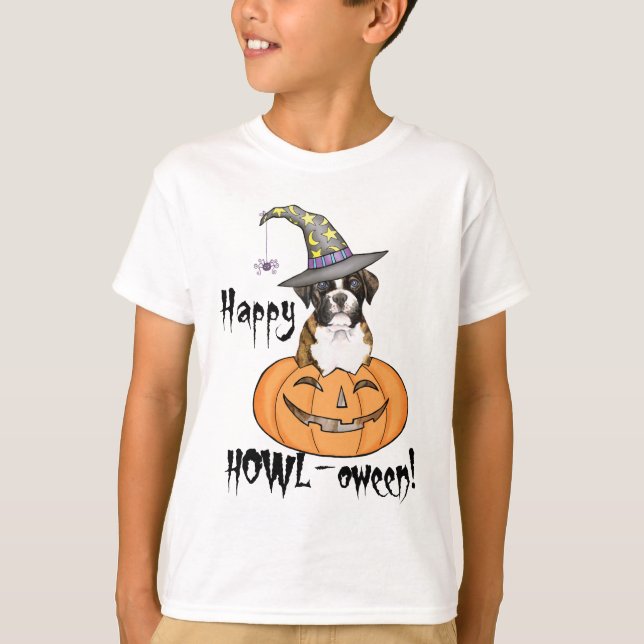 Boxer Halloween T-Shirt (Front)