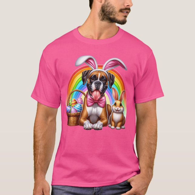 Boxer Happy Easter Boxer T-Shirt (Front)