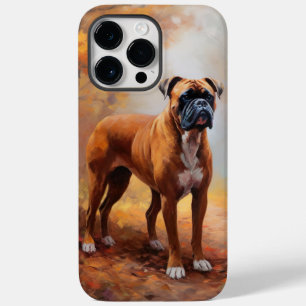 Boxer in Autumn Leaves Fall Inspire  Case-Mate iPhone 14 Pro Max Case