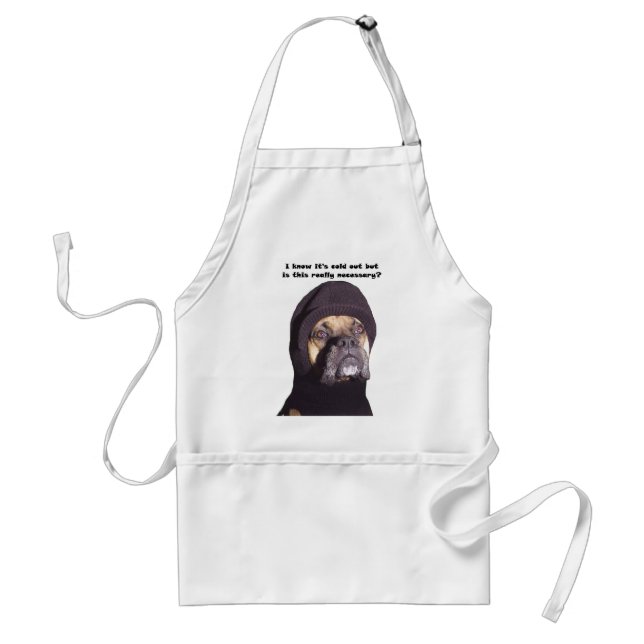 Boxer: Is This Really Necessary? Standard Apron (Front)