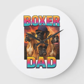 Boxer Large Clock