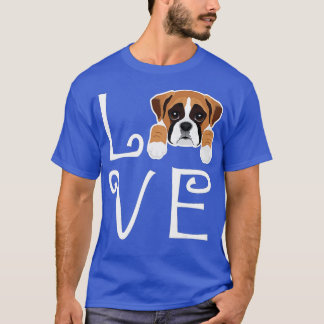 Boxer Love Dog Owner Boxer Puppy T-Shirt
