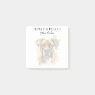 Boxer Lover Monogrammed Notes