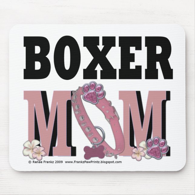 Boxer MOM Mouse Mat (Front)