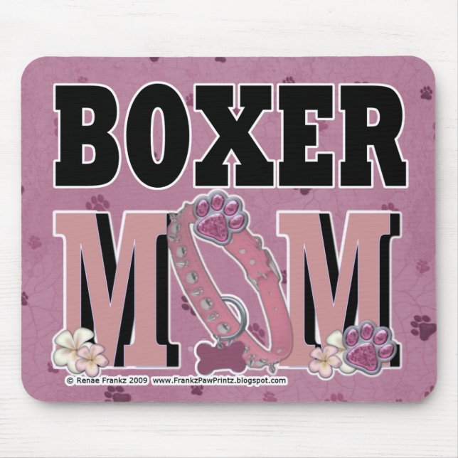Boxer MOM Mouse Mat (Front)