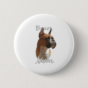 Boxer Mum 2 6 Cm Round Badge