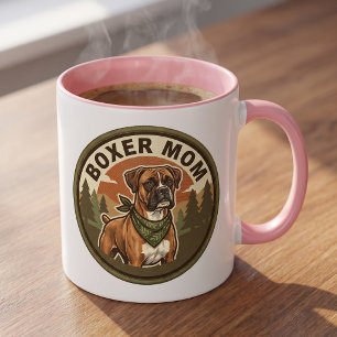 Boxer Mum Coffee Mug Boxer Dog Mum Gift